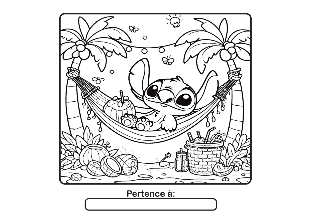 Livro Colorindo com Stitch